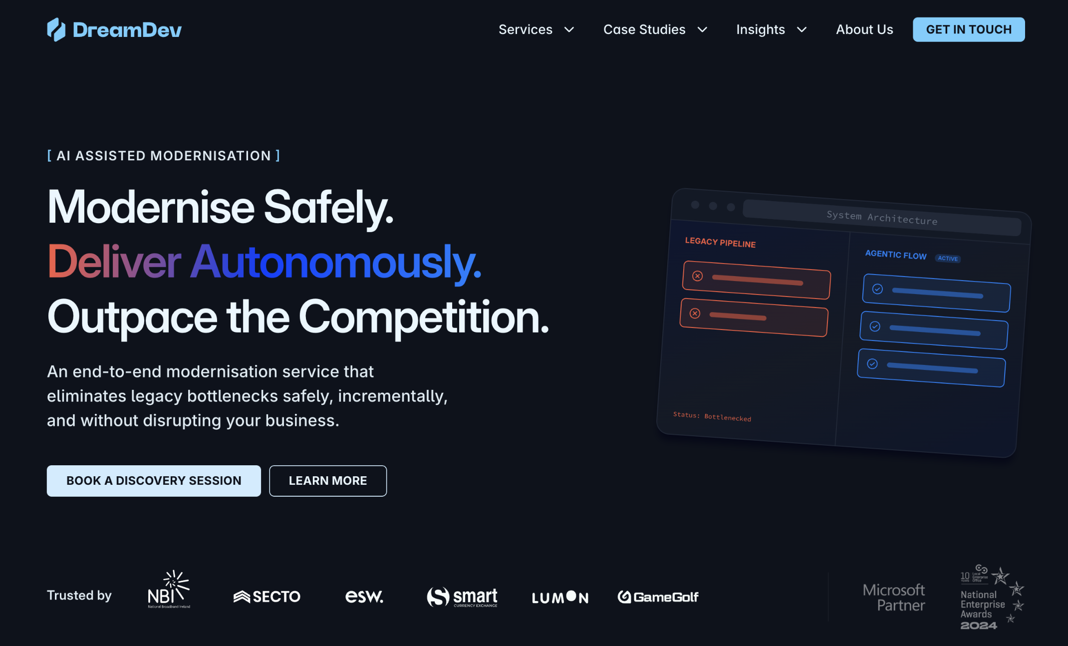 Site Institucional DreamDev